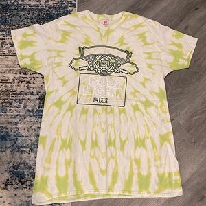 CUSTOM DYE BUD LIGHT LIME T-SHIRT